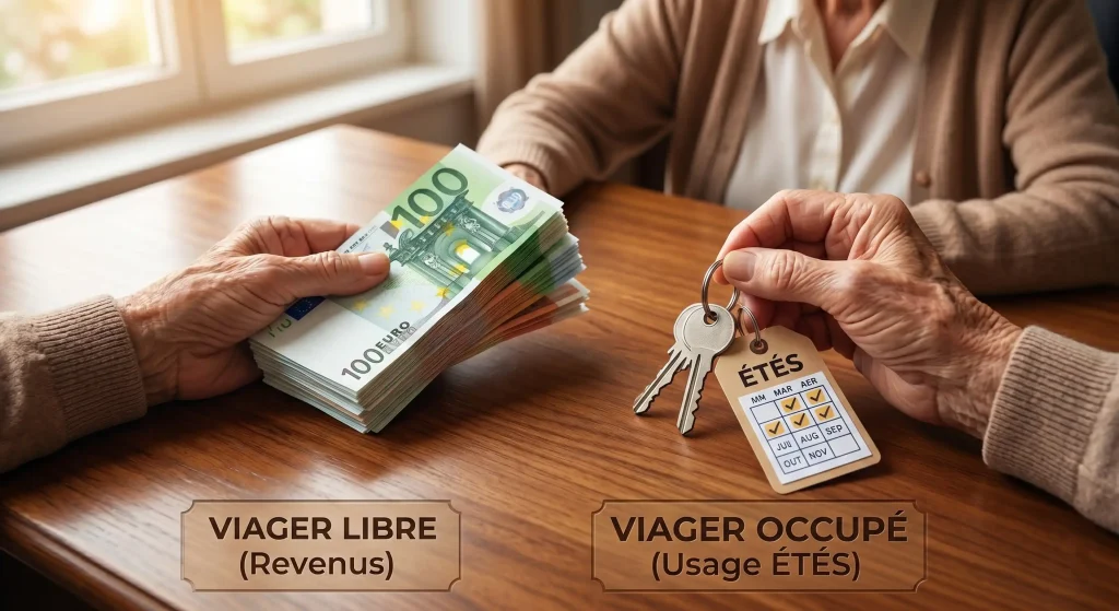 viager libre occupe residence secondaire